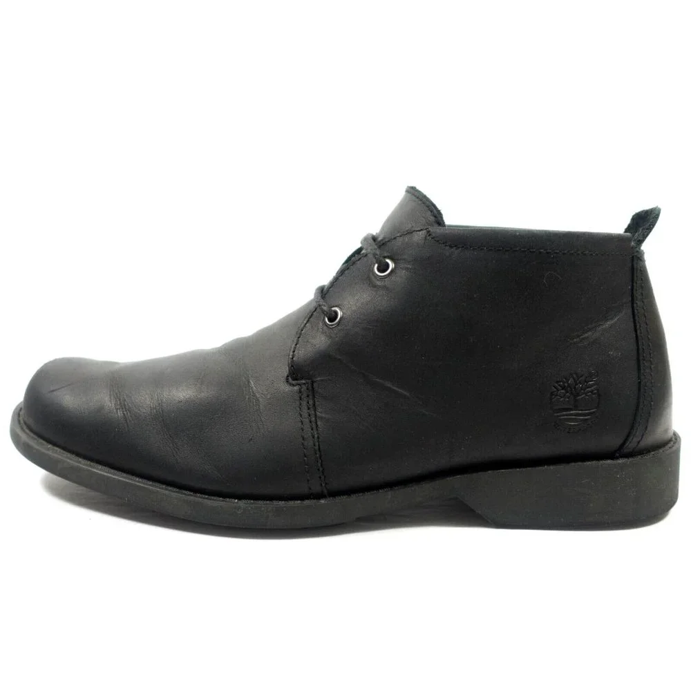 Timberland City Lite Waterproof Leather Chukka Boots - Men's Size 8.5 - Black
